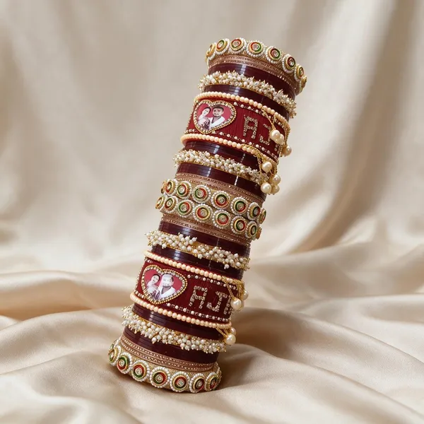 Maroon_Embellished_Bridal_Bangle_Set_for_Women