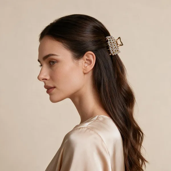 Gold_White_Rhinestone_Gold_Plated_Alloy_Hair_Clip_For_Women_Pack_Of_3