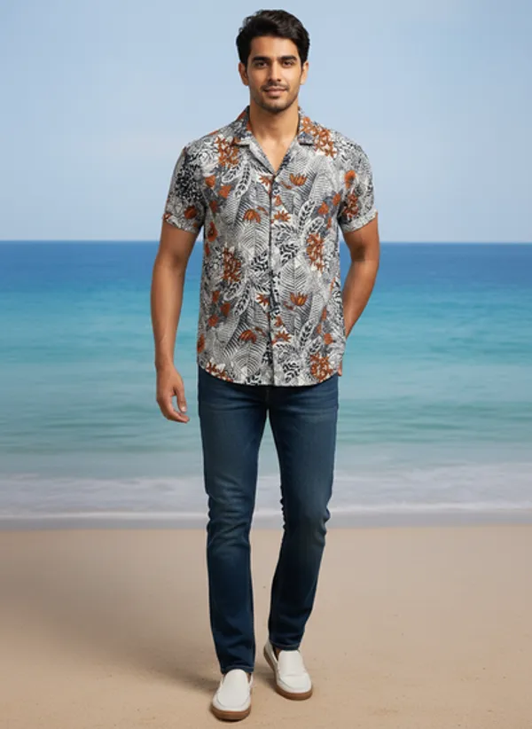 The_Aviary_Cuban_Shirt_Rust_Jungle_Adults