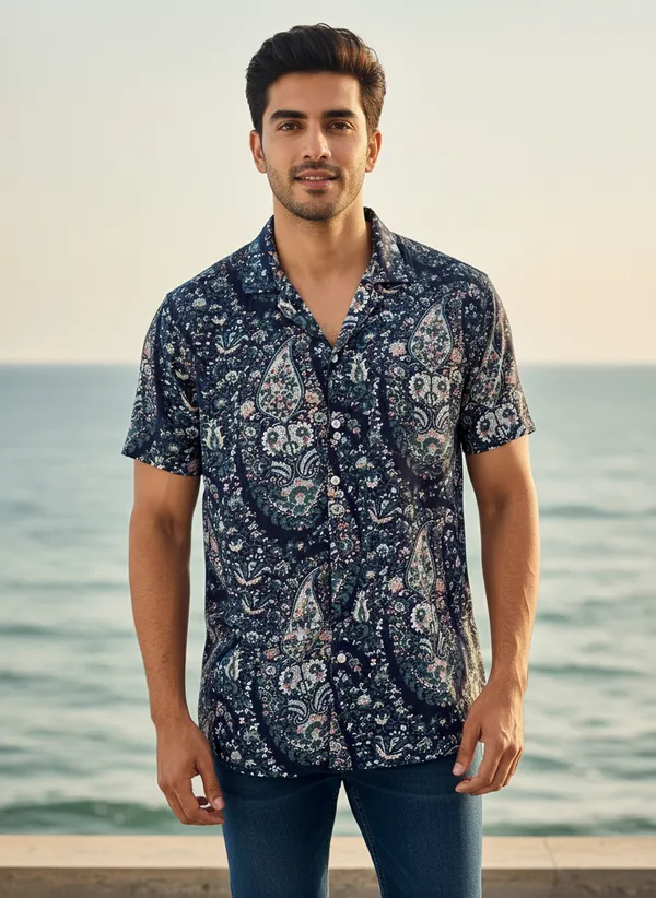 The_Aviary_Cuban_Shirt_Dark_Paisley_Adults