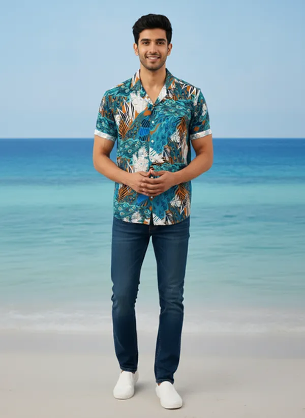 The_Aviary_Cuban_Shirt_Rhapsody_In_Teal_Adults