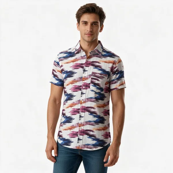 Multicolor_Geometric_Print_Relaxed_Fit_Shirt_For_Men