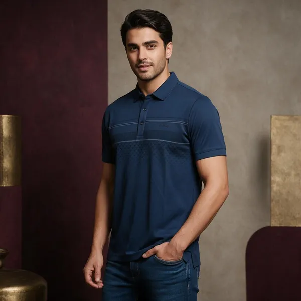 Blue_Breathable_Regular_Fit_T-Shirt_For_Men