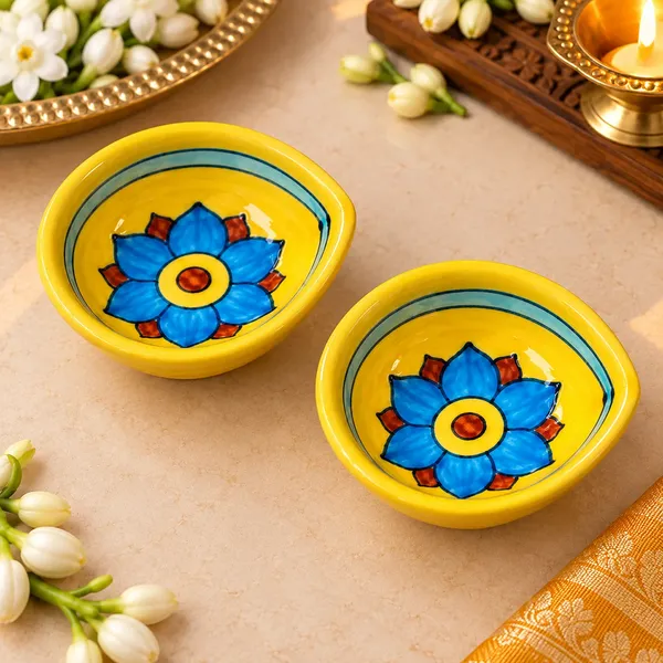 Blue_Pottery_Ceramic_Festive_Floral_Diya_Set_Of_2_-_Pack_of_3