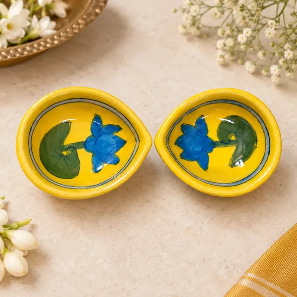 Blue_Pottery_Ceramic_Festive_Lotus_Hand_Painted_Diya_Set_Of_2_-_Pack_of_3