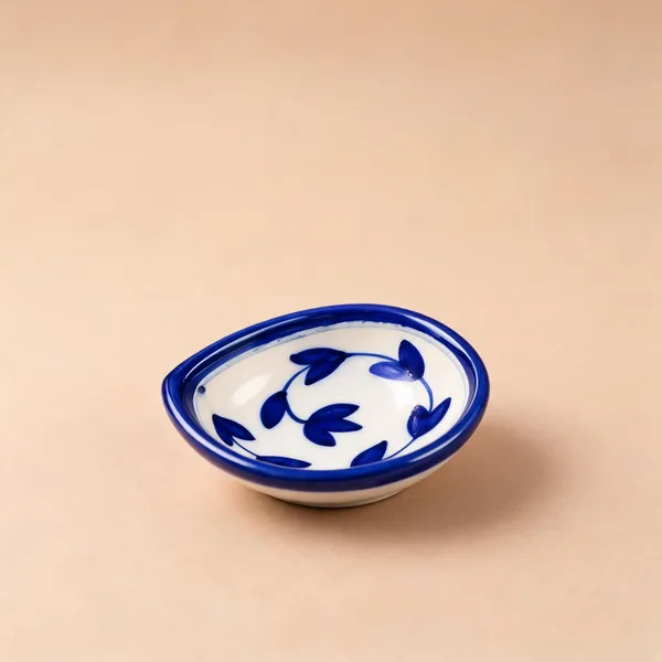 Blue_Pottery_Ceramic_Traditional_Floral_Diya_Set_Of_6