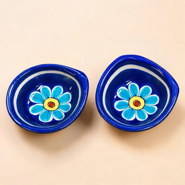 Blue_Pottery_Ceramic_Festive_Floral_Diya_Pack_Of_2