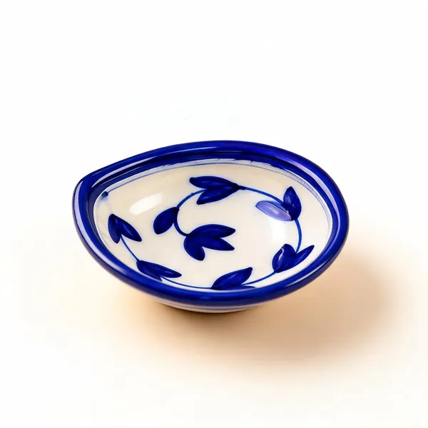 Blue_Pottery_Ceramic_Traditional_Floral_Diya_Set_Of_4