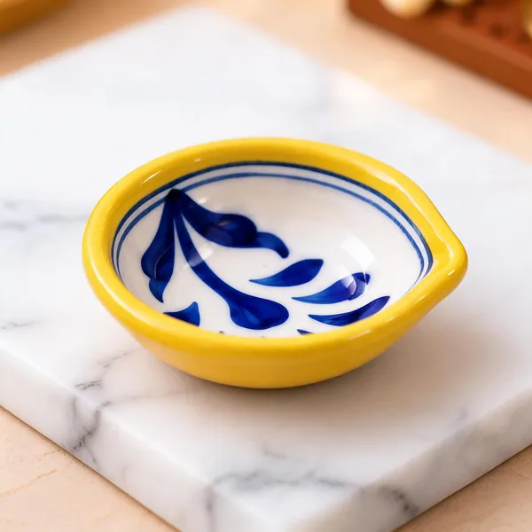Blue_Pottery_Ceramic_Festive_Floral_Diya_Set_Of_4