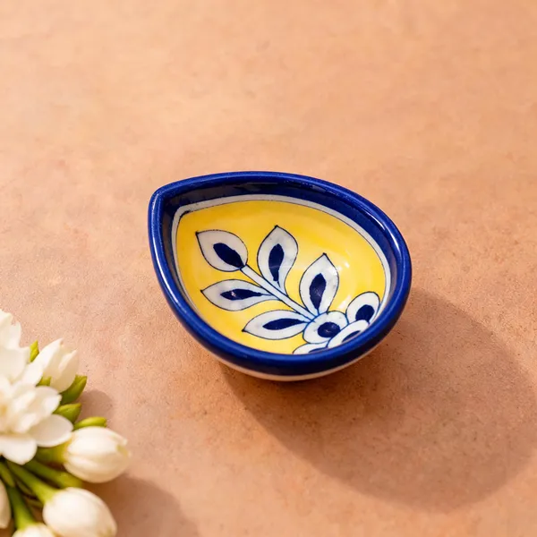 Blue_Pottery_Ceramic_Festive_Floral_Diya_Set_Of_6