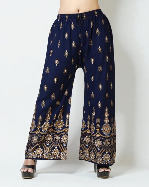 Black_Rayon_Wide_Leg_Palazzo_Pants_For_Women