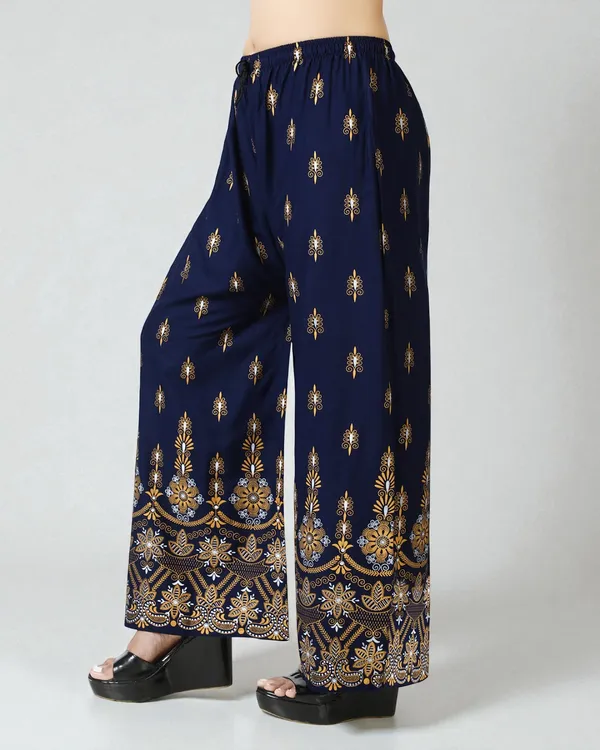 Black_Rayon_Wide_Leg_Palazzo_Pants_For_Women