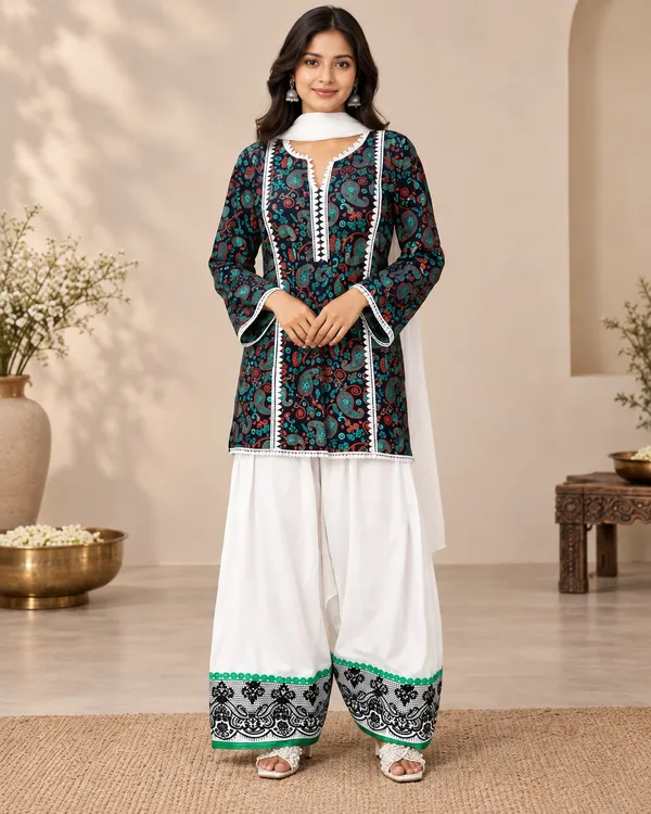Multicolor_Rayon_Straight_Printed_Farshi_Set_For_Women