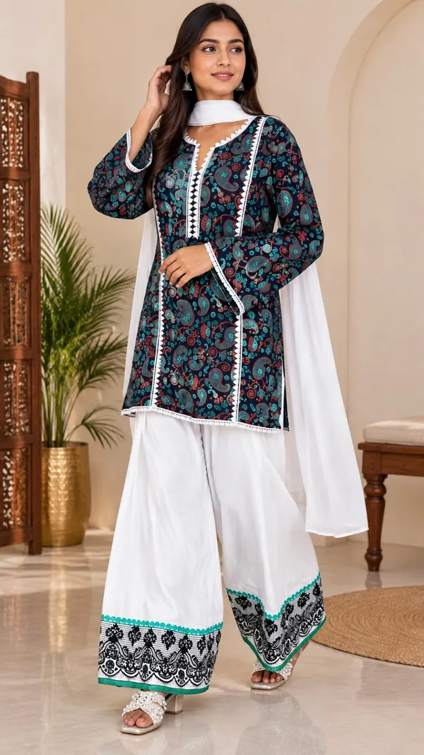 Multicolor_Rayon_Straight_Printed_Farshi_Set_For_Women