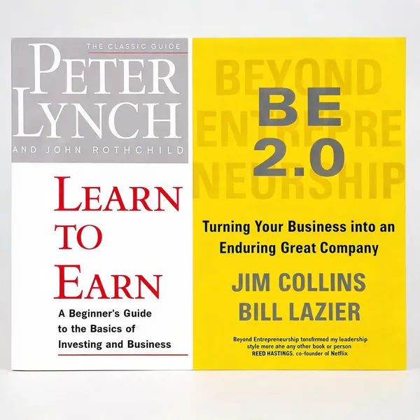 Learn_to_Earn_&_Beyond_Entrepreneurship_2.0_Combo_by_Peter_Lynch_&_Jim_Collins_Pack_Of_2