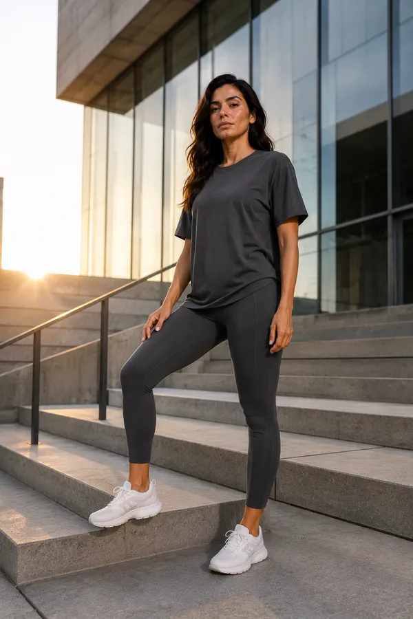 Wear_Jukebox_Off_Duty_Dark_Grey_Nylon-Spandex_Gym_Wear_Set