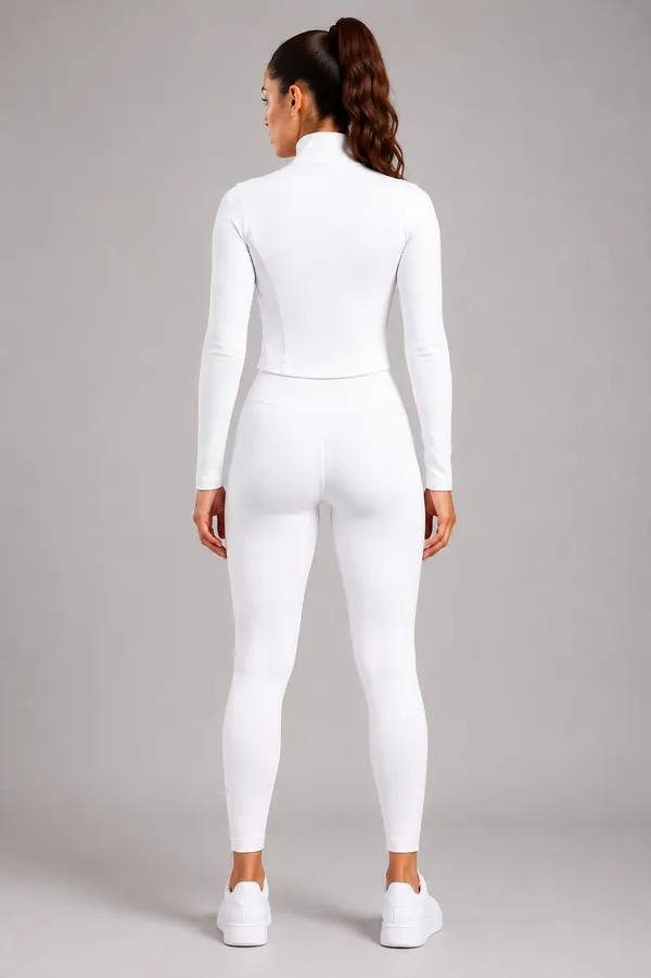 Wear_Jukebox_On_The_Move_Nylon-Spandex_Women_Gym_Wear_Set_White