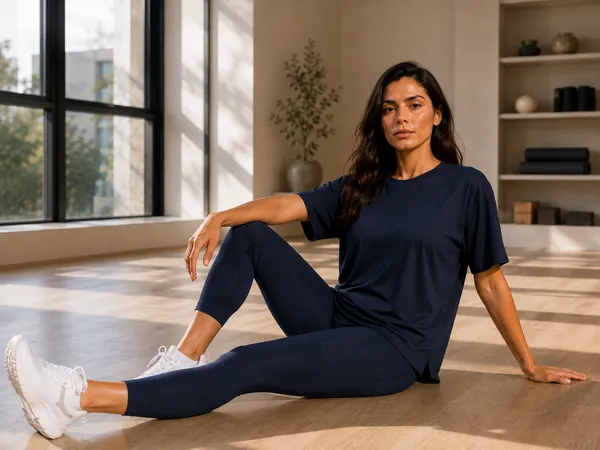 Wear_Jukebox_Off_Duty_Navy_Nylon-Spandex_Gym_Wear_Set