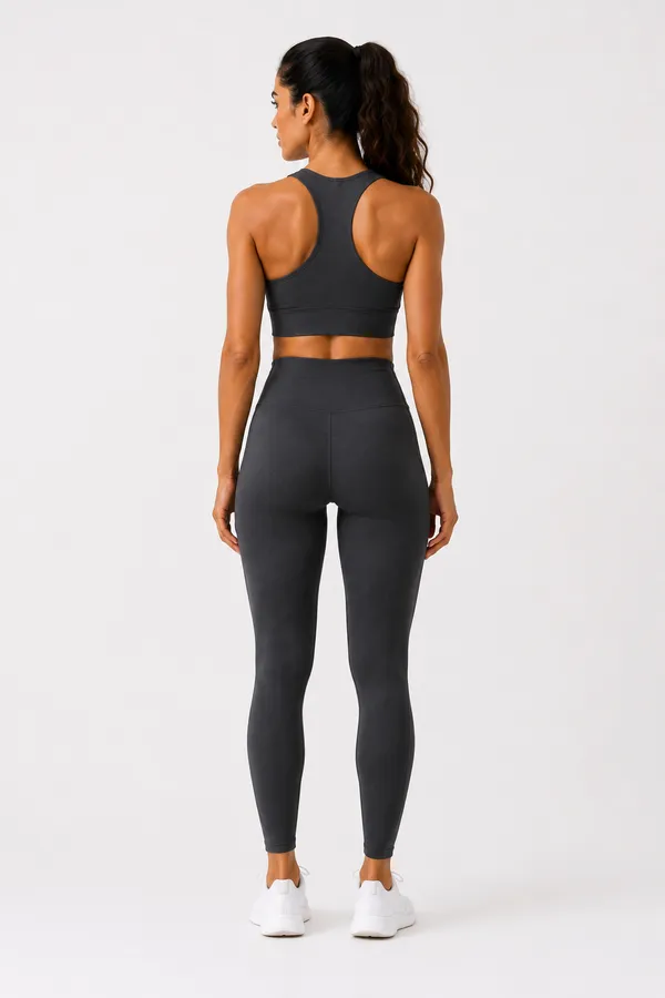 Wear_Jukebox_Unbound_Dark_Grey_Nylon-Spandex_Gym_Wear_Set