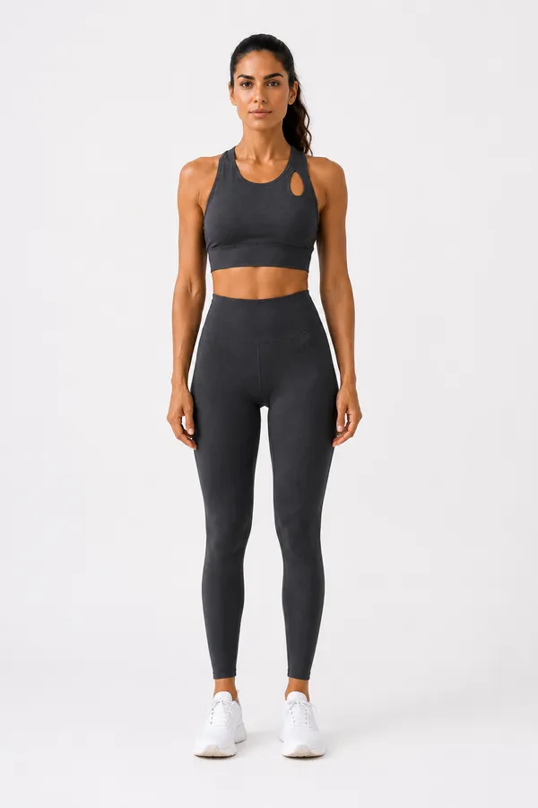Wear_Jukebox_Unbound_Dark_Grey_Nylon-Spandex_Gym_Wear_Set