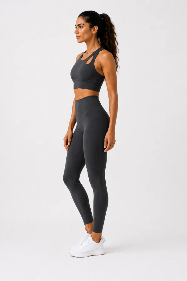 Wear_Jukebox_Unbound_Dark_Grey_Nylon-Spandex_Gym_Wear_Set