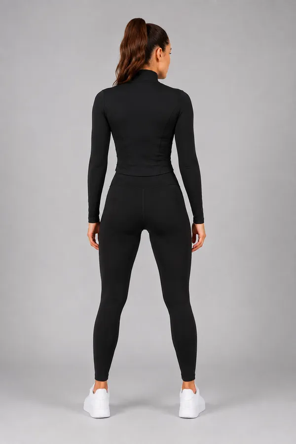 Wear_Jukebox_On_The_Move_Nylon-Spandex_Women_Gym_Wear_Set_Black
