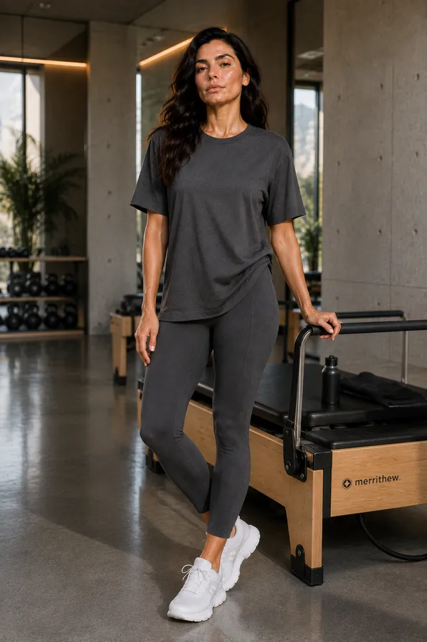 Wear_Jukebox_Off_Duty_Dark_Grey_Nylon-Spandex_Gym_Wear_Set