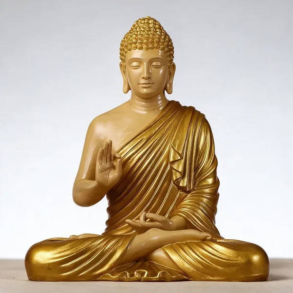 Gold_Resin_Fibreglass_Buddha_Statue_For_Home_Decor