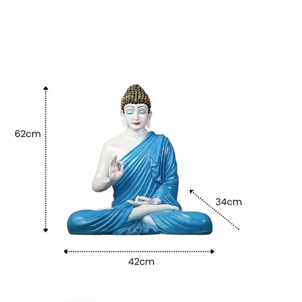 Blue_Resin_Resin_Buddha_Statue_For_Home_Decor