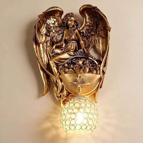 Gold_Resin_Resin_Angel_Wall_Lamp_For_Home_Decor