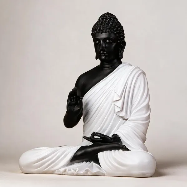 White_Resin_Fibreglass_Buddha_Statue_For_Home_Decor