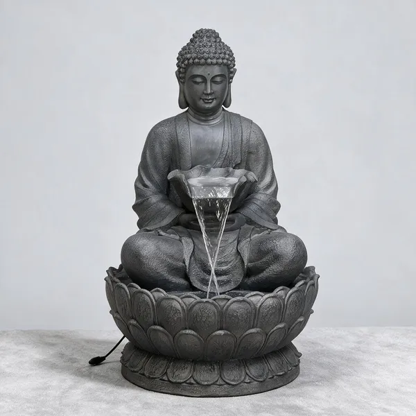 Black_Fiber_Buddha_Led_Water_Fountain_For_Home_Decor