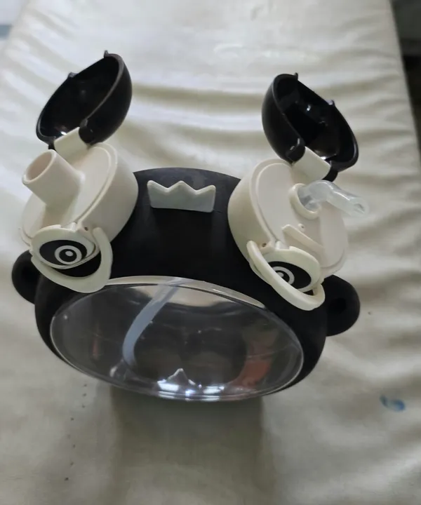 Black_Frog_Shaped_Transparent_Pet_Feeder_Bowl