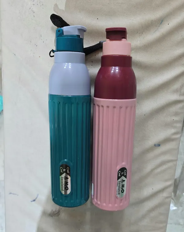 Teal_And_Pink_Insulated_Water_Bottle_Set
