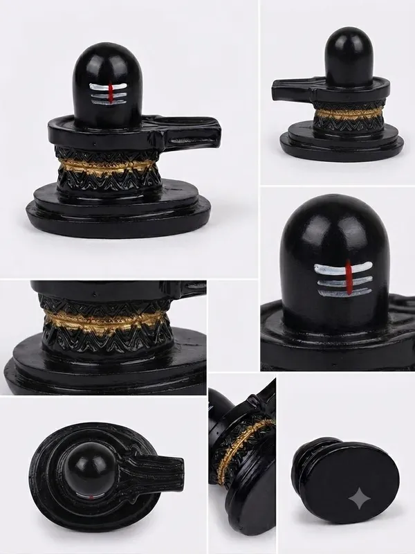 jeneric_Mini_Black_Shivling_Decorative_Showpiece_-_6_cm_(Fiber,_Black)