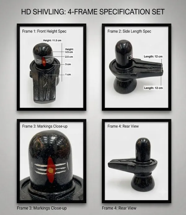 Shiv_Shakti_Black_Stone_Shivling_Idol_|_Polished_Pooja_Murti_|_Black_|_11.5_cm_|_1_Pc_Decorative_Showpiece_-_11.5_cm_(Resin,_Black)