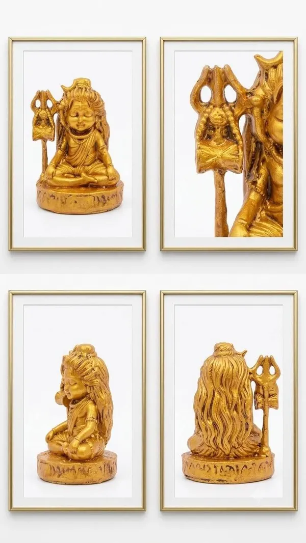 Shiv_Shakti_Golden_Bal_Shiva_Idol_|_Decorative_Pooja_Murti_|_Gold_|_9_cm_|_1_Pc_Decorative_Showpiece_-_9_cm_(Resin,_Gold)