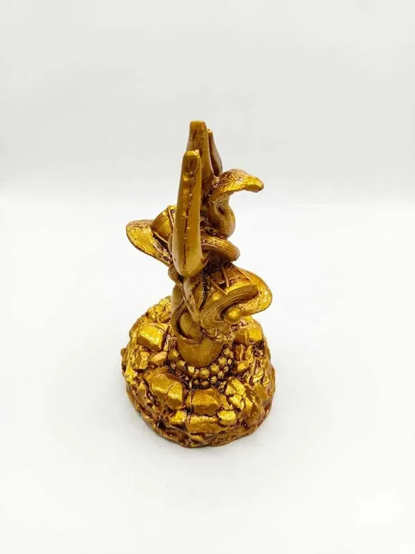 Shiv_Shakti_Lord_Shiva_Trishul_Figurine_|_Damru_&_Snake_Design_|_Gold_|_Small_|_Pack_of_1_Decorative_Showpiece_-_5_cm_(Resin,_Gold)