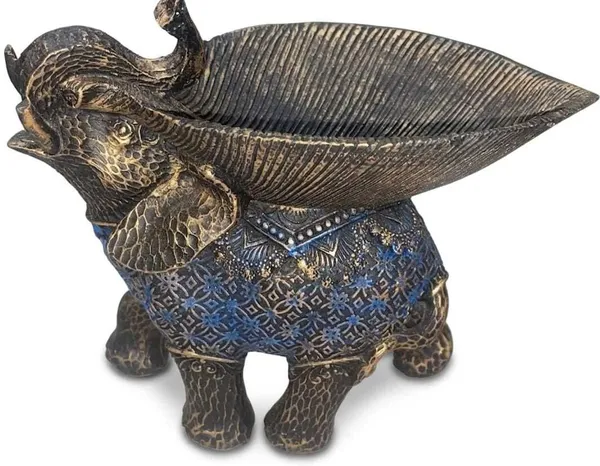 Shiv_Shakti_Elephant_Showpiece_Figurine_|_Handcrafted_Decor_|_Black_Gold_|_Mini_|_1_Pc_Decorative_Showpiece_-_5_cm_(Resin,_Grey)