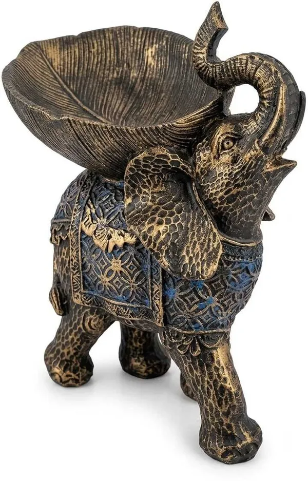 Shiv_Shakti_Elephant_Showpiece_Figurine_|_Handcrafted_Decor_|_Black_Gold_|_Mini_|_1_Pc_Decorative_Showpiece_-_5_cm_(Resin,_Grey)