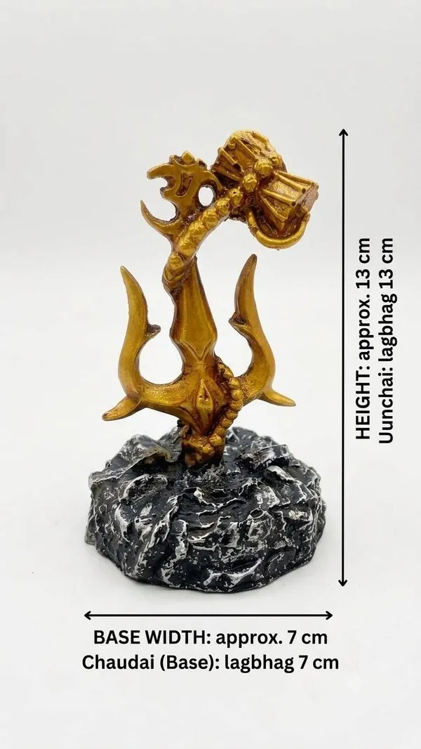 Shiv_Shakti_Dragon_Showpiece_Figurine_|_Decorative_Idol_|_Gold_Black_|_Mini_|_1_Pc_Decorative_Showpiece_-_5_cm_(Resin,_Gold)