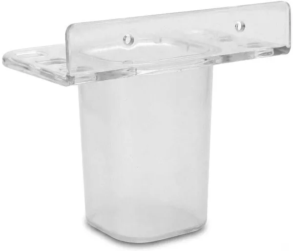 SHIVSHAKTI_Toothbrush_Holder_|Wall_Mounted_2_in_1_Stand_|Transparent_|_Compact_|_Pack_of_10_Plastic_Toothbrush_Holder_(Wall_Mount)