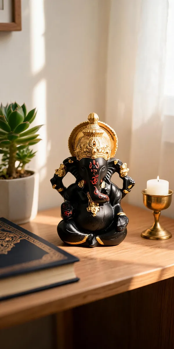 Resin_Black_Gold_Ganesha_Idol_Decorative_Murti_Showpiece