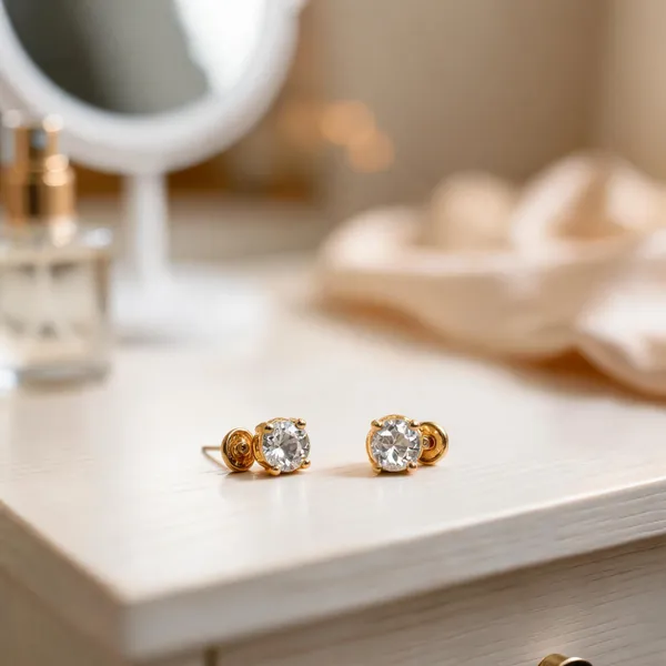 Gold_Stainless_Steel_Classic_Stud_Earrings_For_Women_Pack_Of_2