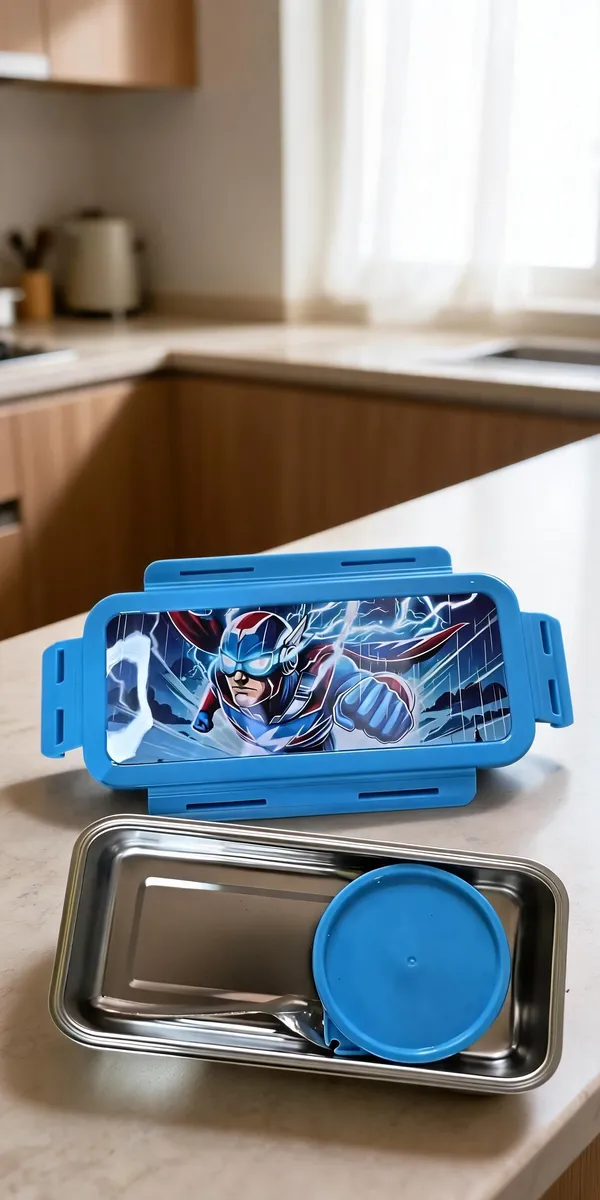 Blue_Stainless_Steel_Superhero_Lunch_Box_Set_With_Spoon