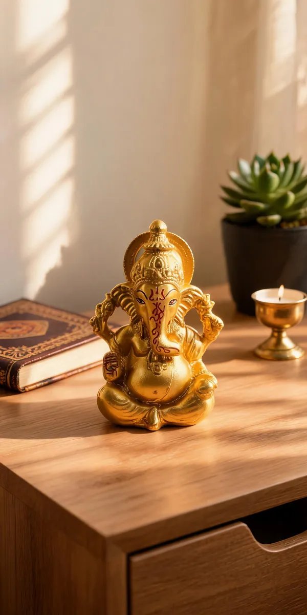 Resin_Gold_Ganesha_Idol_Decorative_Murti_For_Pooja