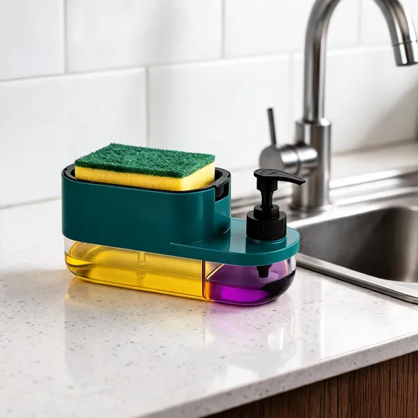 Plastic_2-In-1_Double_Layer_Liquid_Soap_Dispenser_With_Pump_250Ml
