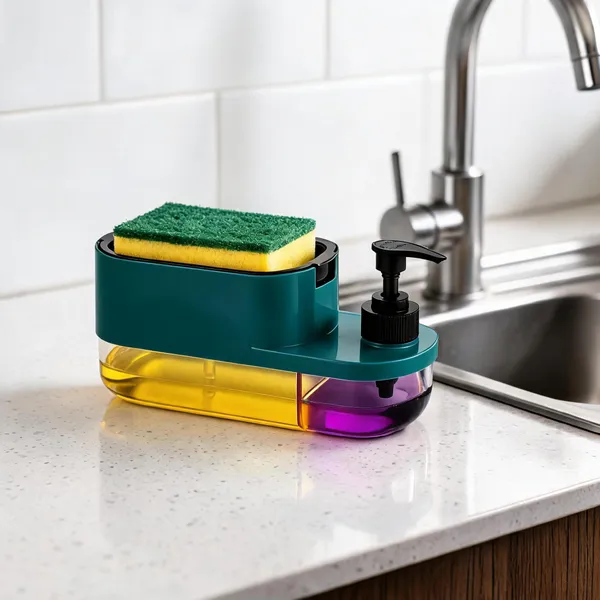 Plastic_2-In-1_Double_Layer_Liquid_Soap_Dispenser_With_Pump_250Ml