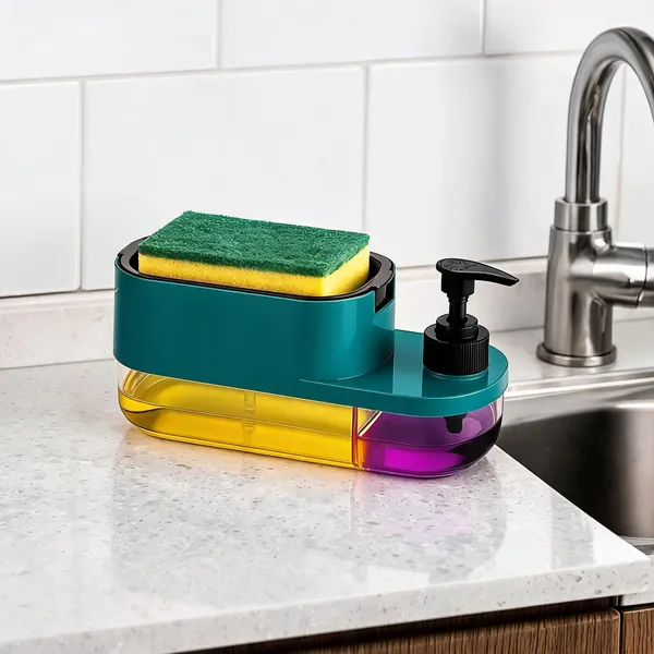 Plastic_2-In-1_Double_Layer_Liquid_Soap_Dispenser_With_Pump_250Ml