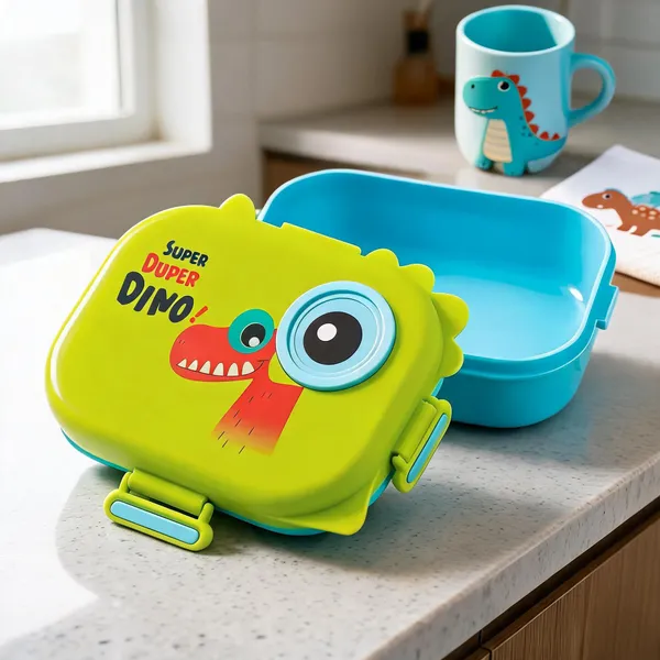 Plastic_Dino-Themed_2-Layer_Kids_Lunch_Box_Green_Sky_Blue